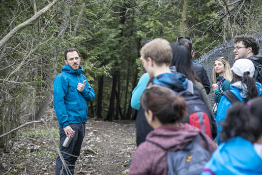 Social Distancing on a Trail