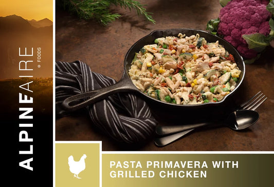 Alpine Aire Pasta Primavera with Grilled Chicken