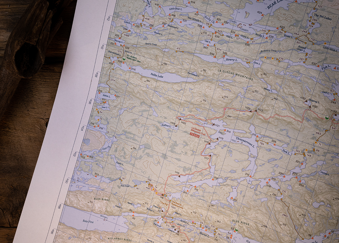 Killarney Provincial Park Map