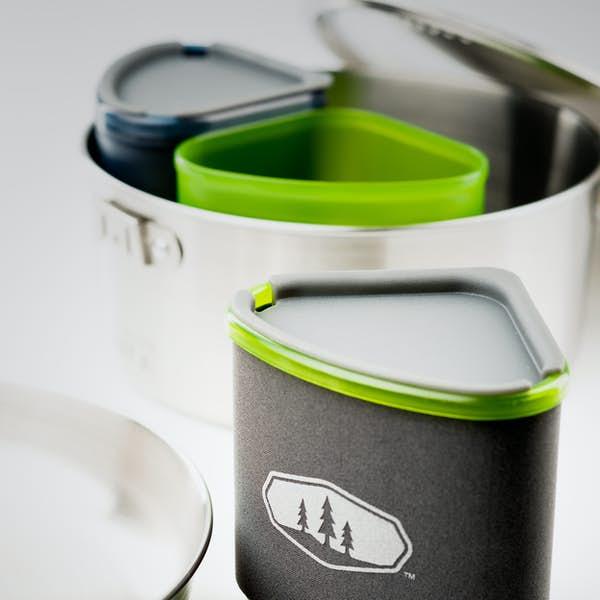 GSI Glacier Stainless Camper Set