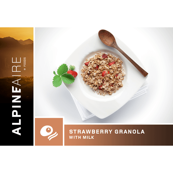 Alpine Aire Strawberry Granola with Milk