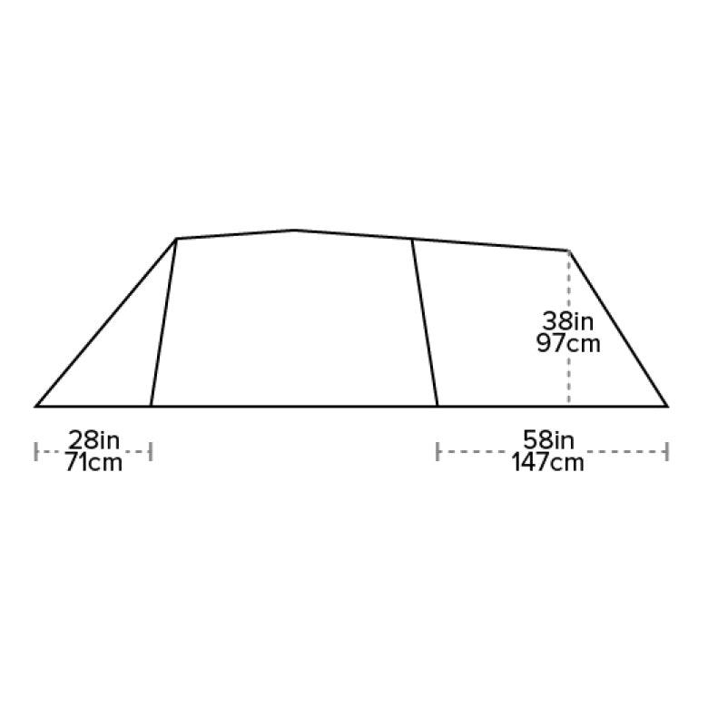 Big Agnes Copper Hotel HV UL 3 Rainfly