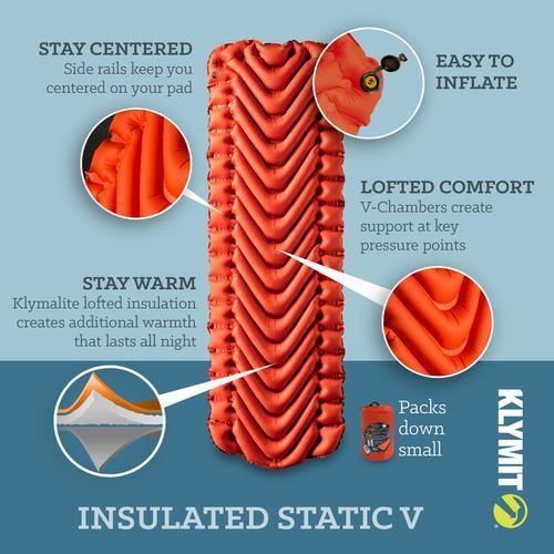 Klymit Insulated Static V Sleeping Pad