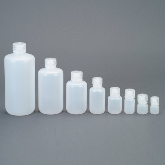 Nalgene Narrow Mouth Round Bottles - HDPE