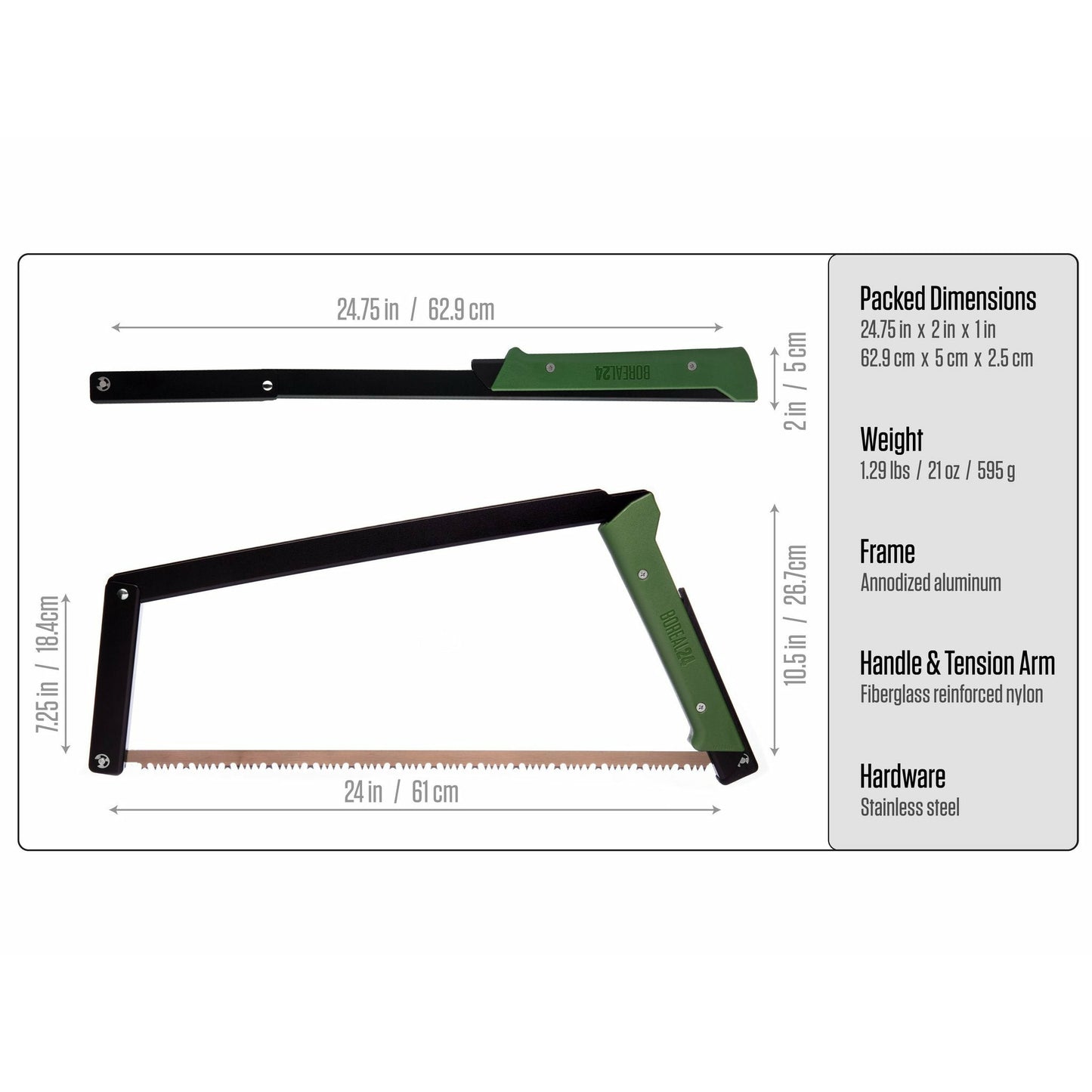 Agawa Canyon Boreal 24 Saw