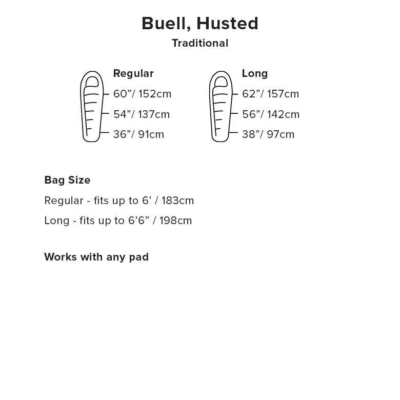 Big Agnes Buell 30F/-1C Sleeping Bag