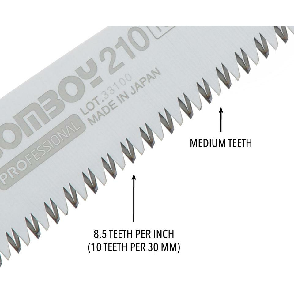 Silky Gomboy 210 Saw - Medium Tooth