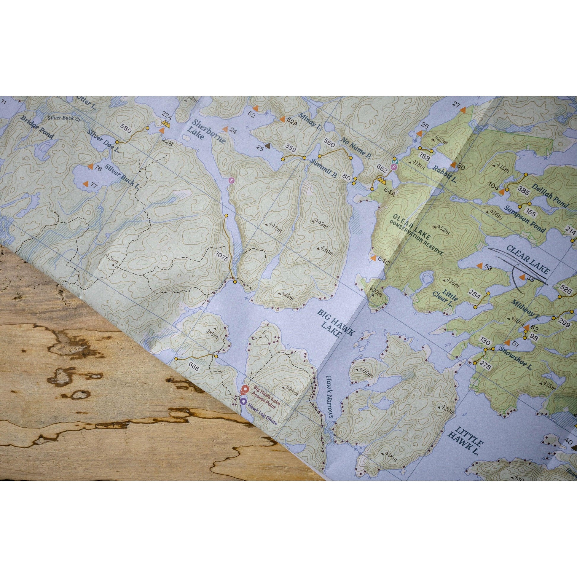 Haliburton Highlands Water Trails Map