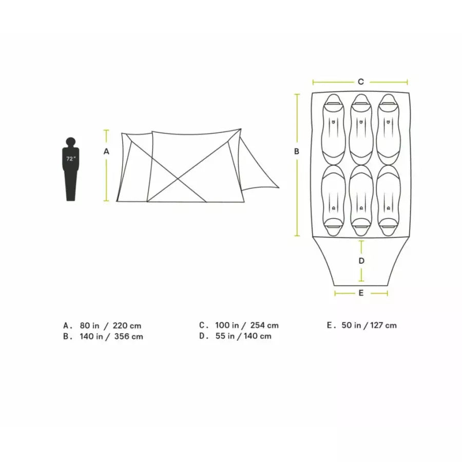 Nemo Wagontop 6 Person Tent