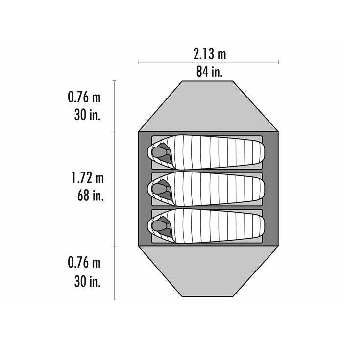 MSR Elixir 3 Person Tent
