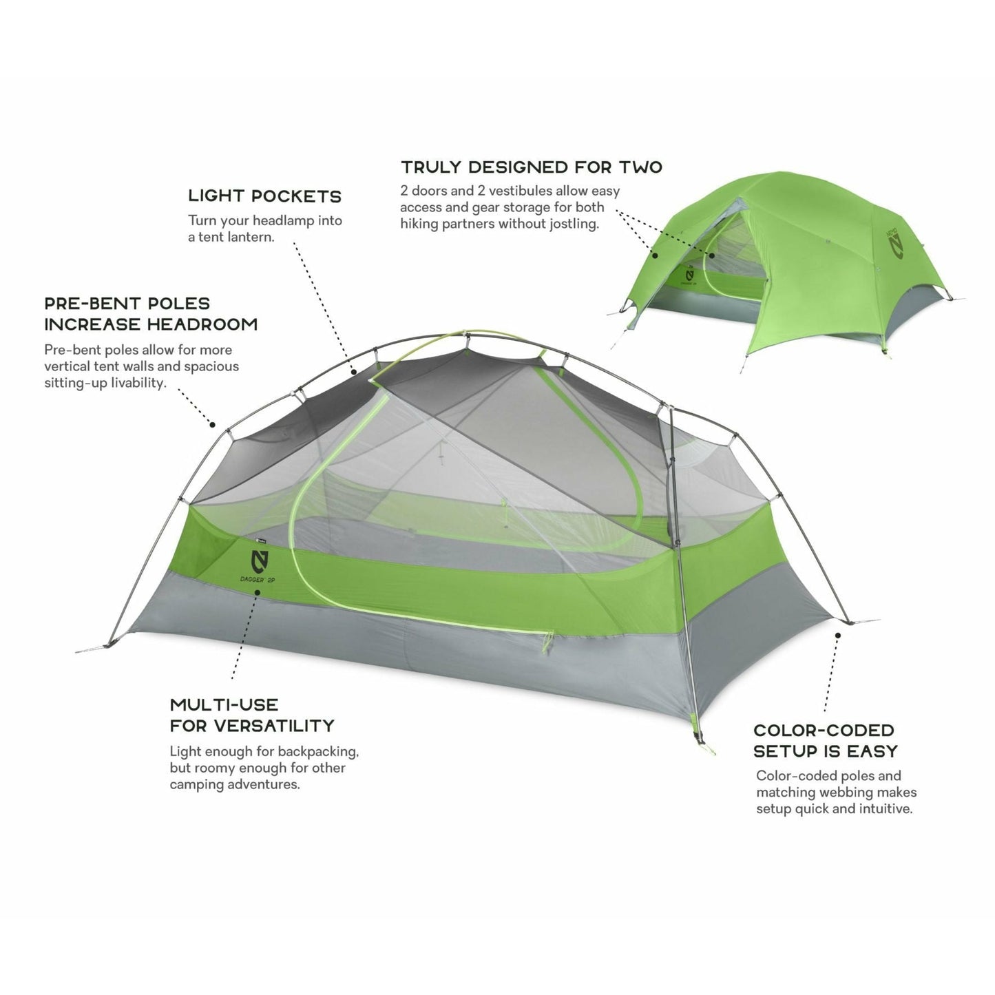 Nemo Dagger 3P Tent
