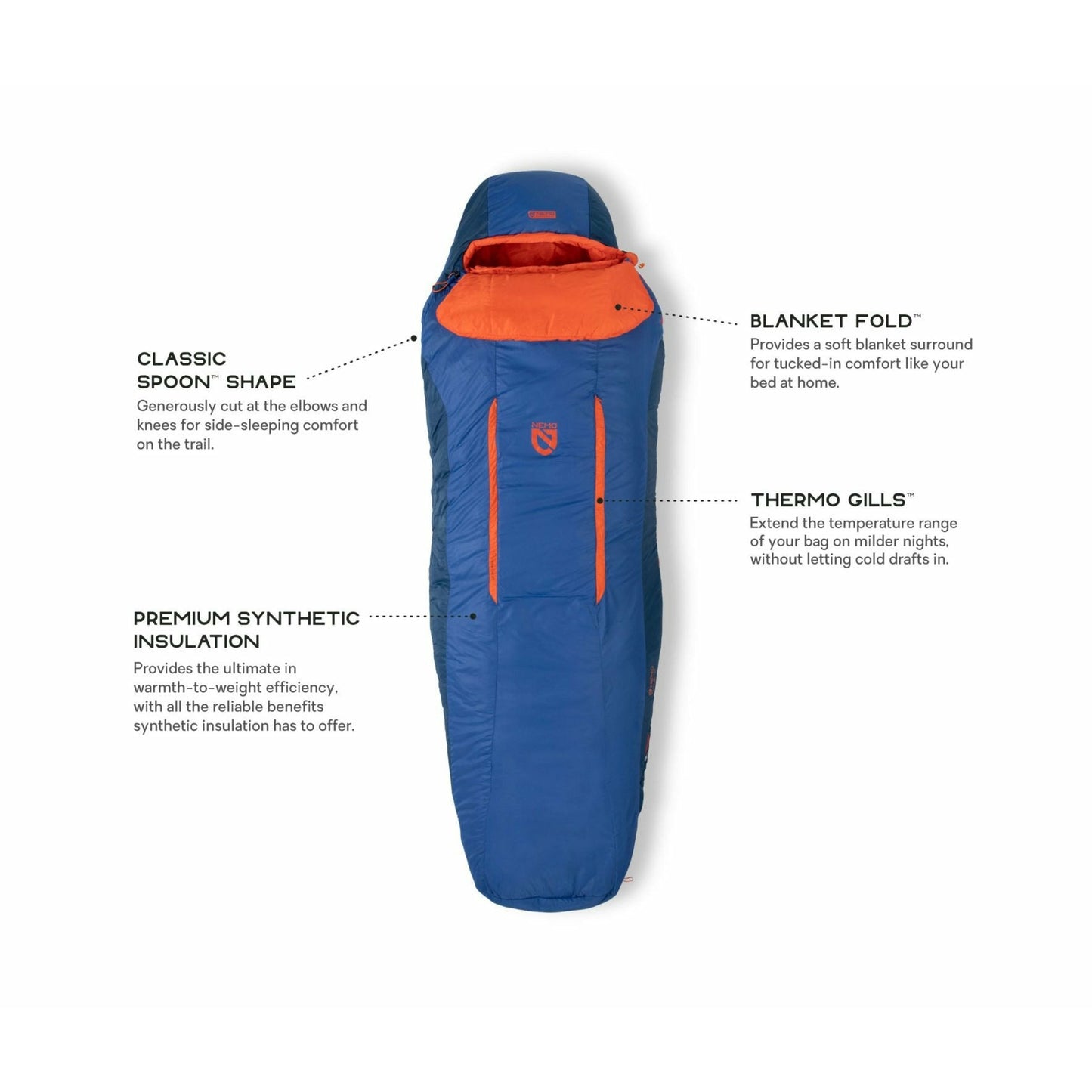 Nemo Forte Mens 35F/2C Sleeping Bag