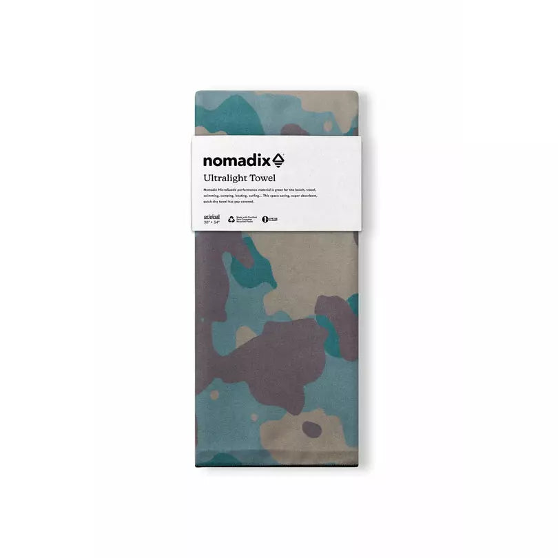 Nomadix Ultralight Towel: Camo Green