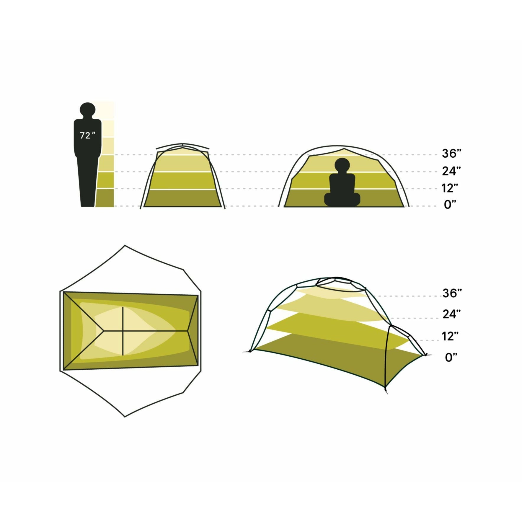 Nemo Firefly 2 Person Backpacking Tent