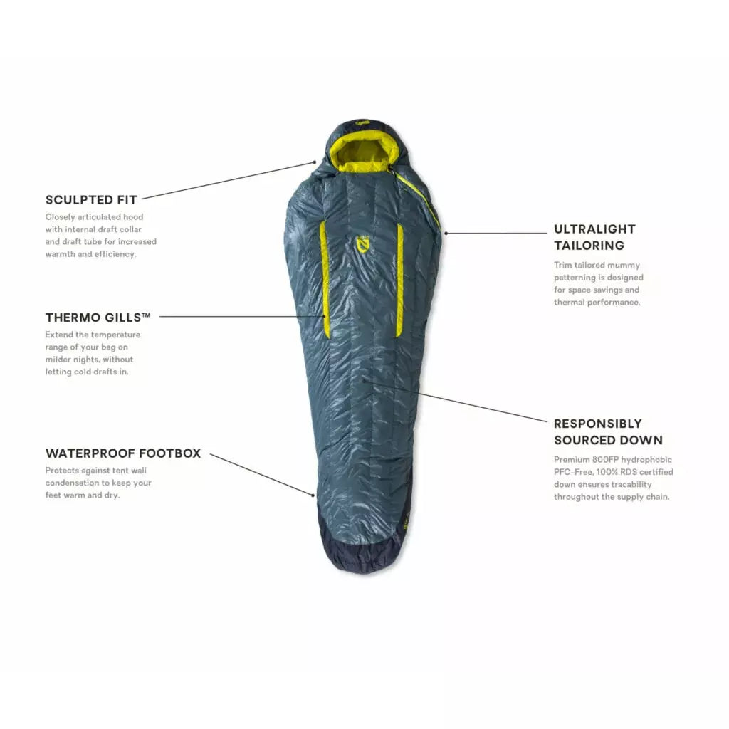 Nemo Kayu Mens 30F/-1C Sleeping Bag
