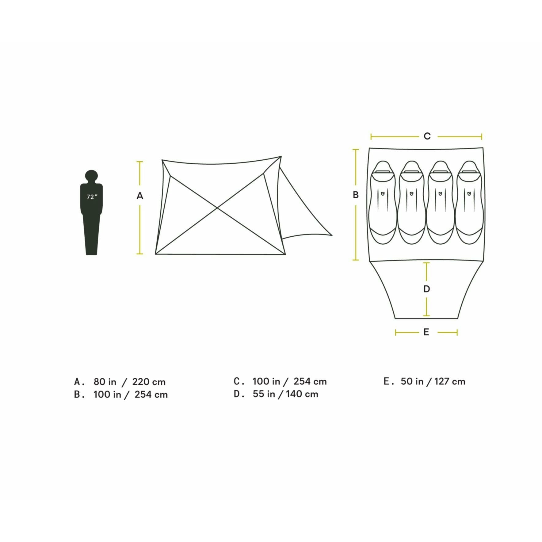 Nemo Wagontop 4 Person Tent