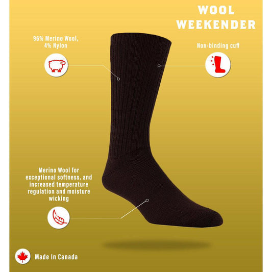 JB Fields Wool Weekender Socks