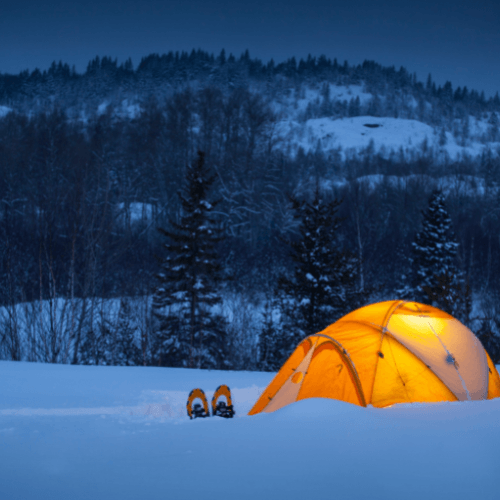 Staying Warm While Cold Camping