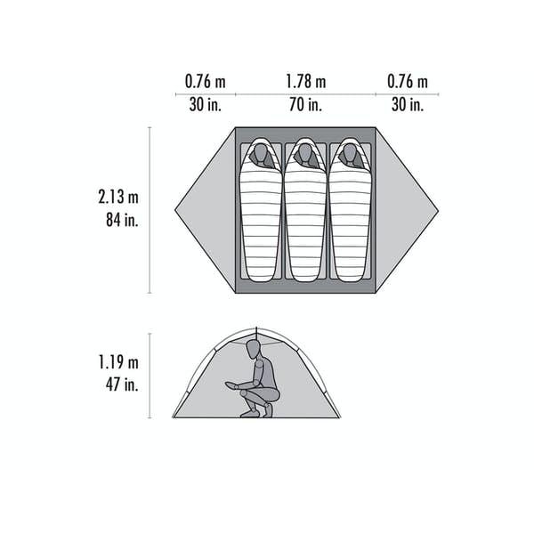 MSR Access 3-Person 4-Season Tent