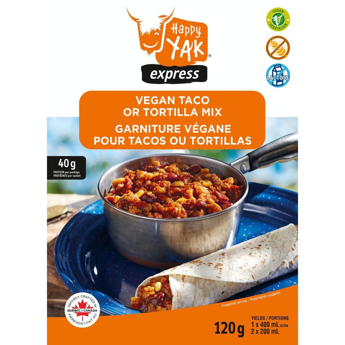Happy Yak - Vegetarian Taco Mix