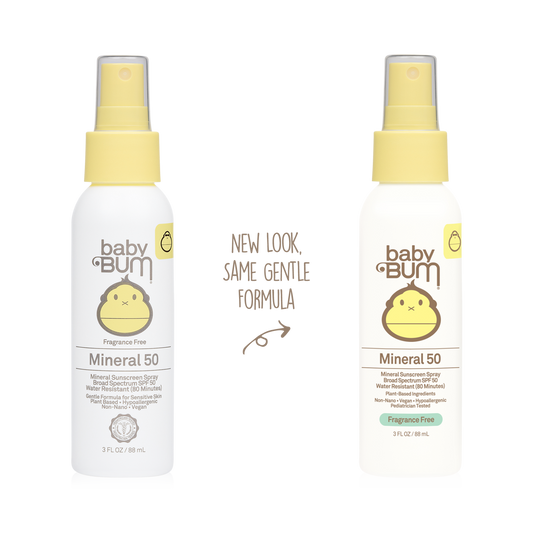 Baby Bum Mineral SPF 50 Sunscreen Spray-Fragrance Free