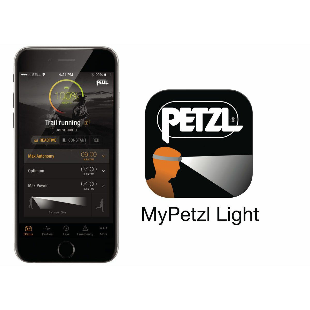 Petzl NAO+ Headlamp