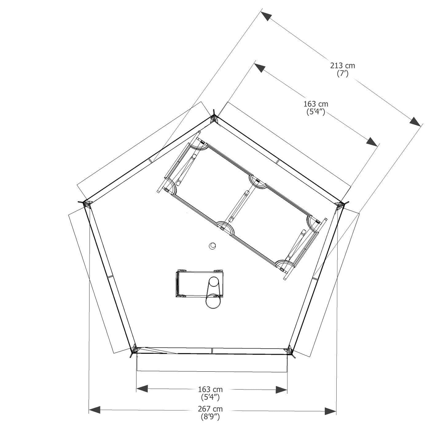 Esker Arctic Fox 9x9 Winter Hot Tent