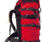 Red Ostrom Wabakimi Canoe Pack, Portage Pack side view, Canada, image.