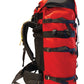 Red Ostrom Winisk Canoe Pack, Portage Pack side view, Canada, image.