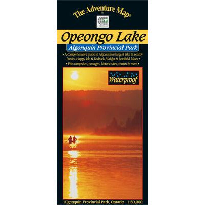 Algonquin Opeongo Lake & Area Map