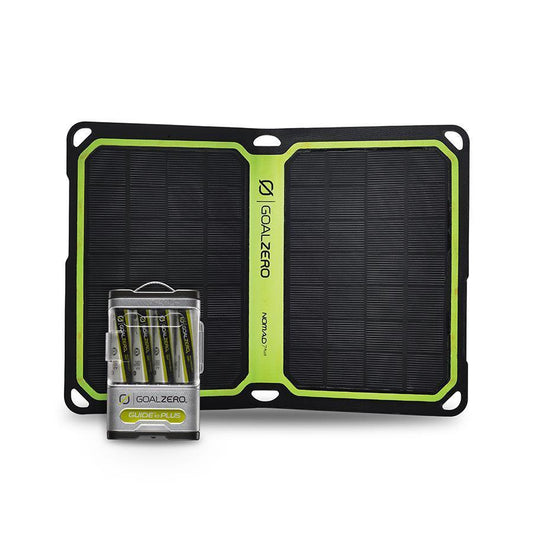 Goal Zero Guide 10 plus Solar Kit w/ Nomad 7 Plus