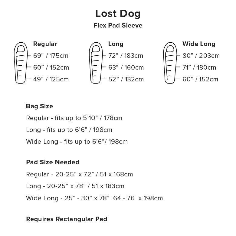 Big Agnes Lost Dog 15F/-9C Sleeping Bag