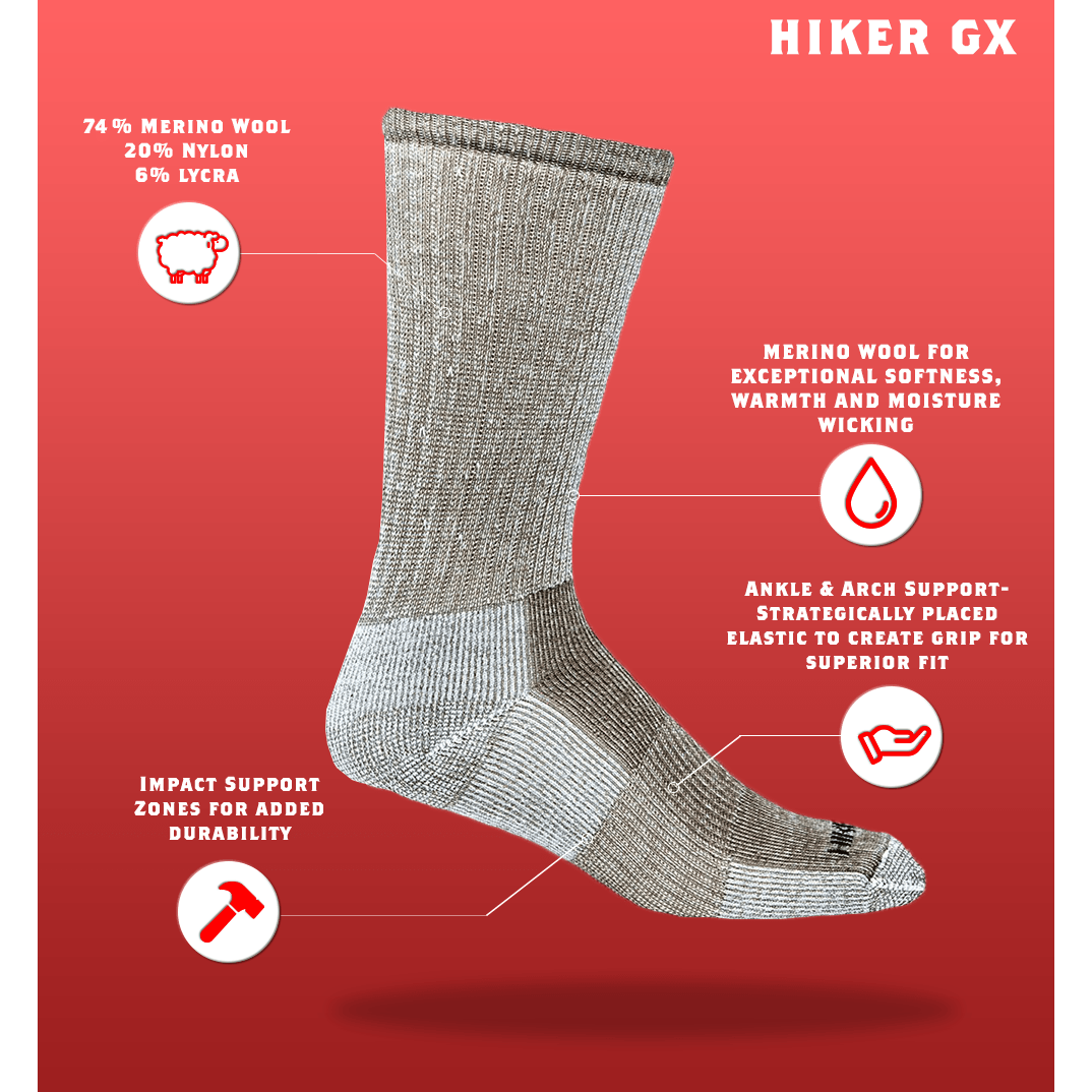 JB Field's Hiker GX Socks