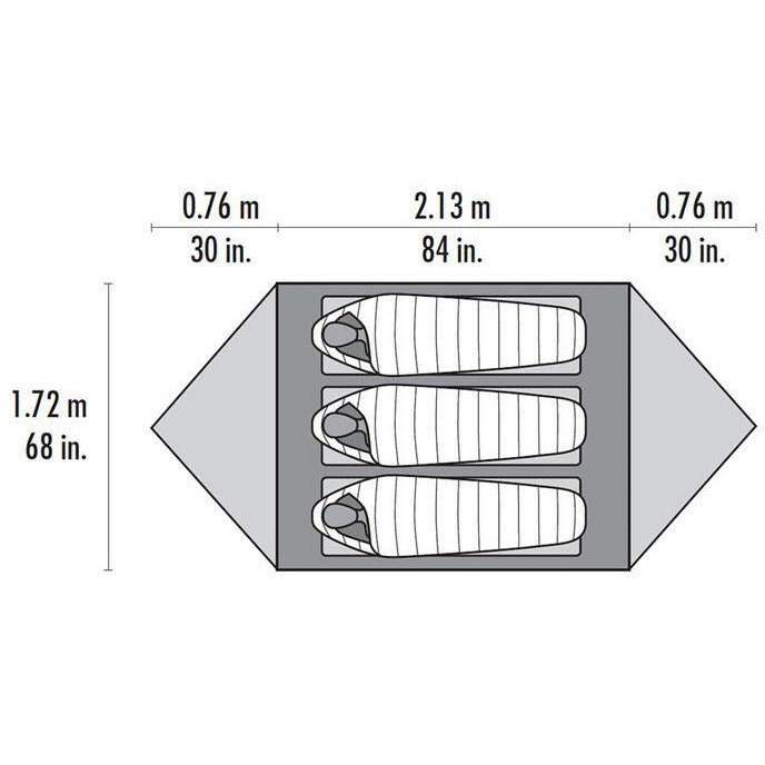 MSR Mutha Hubba 3 Person Tent