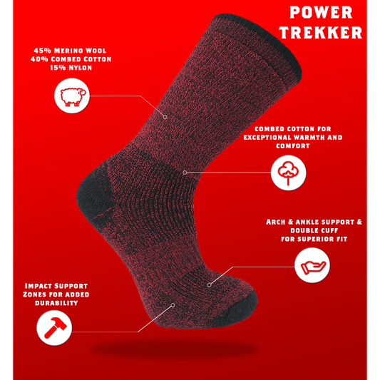 JB Field's Power Trekker Socks