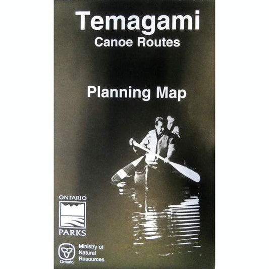 Reference Temagami Canoe Routes Map